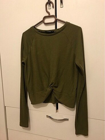 Lcw crop haki yeşili