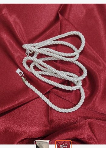 Modern Klasik Beyaz Gri Perde - Görsel 2