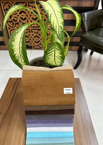 Gri Tonlarda kumaş fon perde - Görsel 7