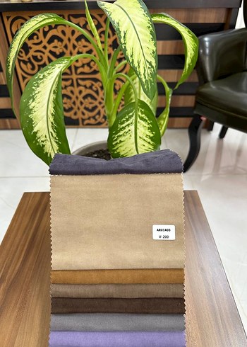 Gri Tonlarda kumaş fon perde - Görsel 6