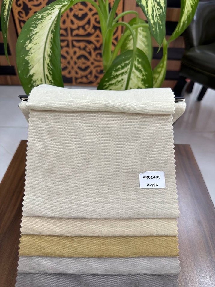 Bej Renkli Modern Perde Kumaşları - Görsel 3