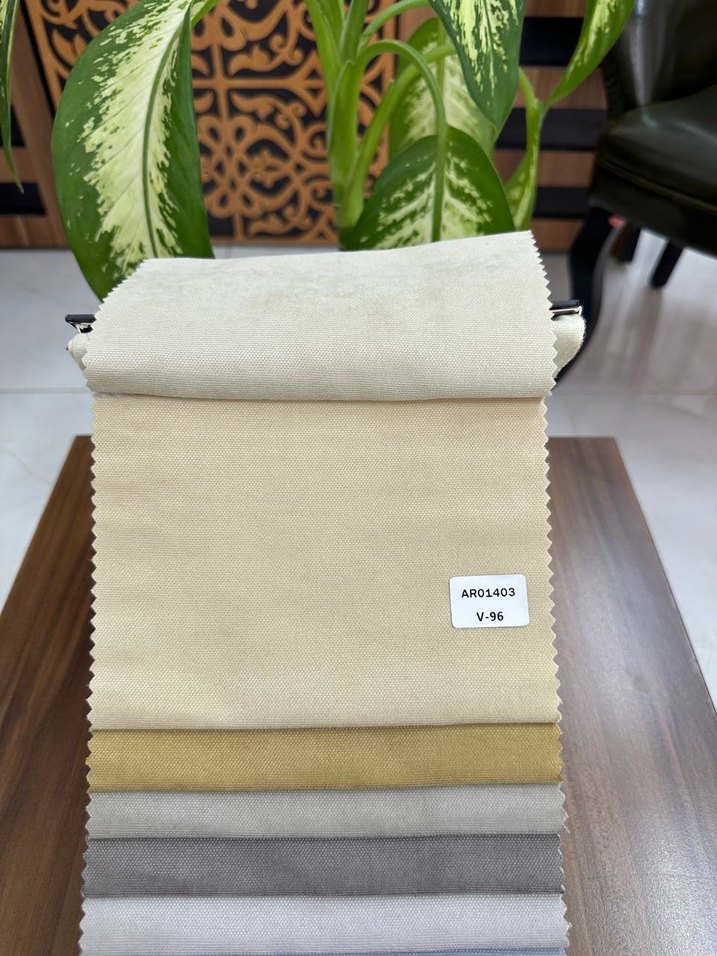 Bej Renkli Modern Perde Kumaşları - Görsel 4