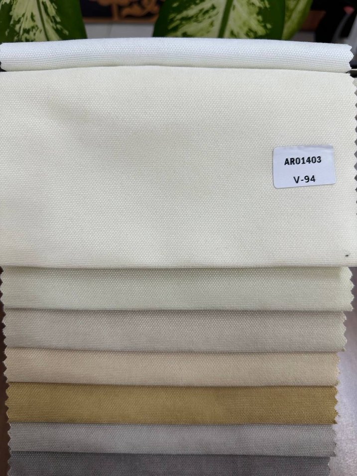 Beyaz Modern Perde Kumaşı AR01403 V-94 - Görsel 3