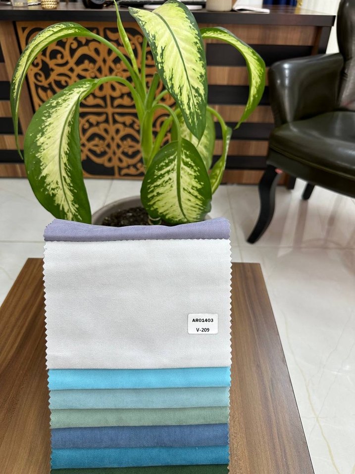 Mor ve Gri fon perde - Görsel 3