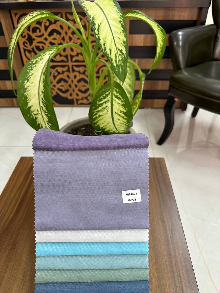 Mor ve Gri fon perde - Görsel 2