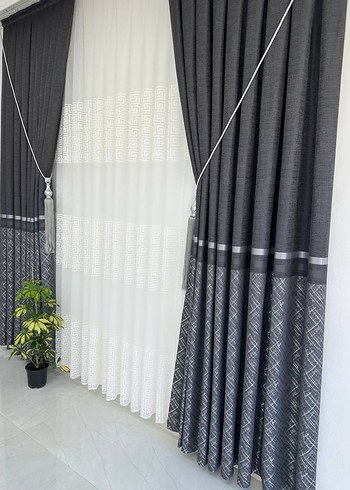 Beyaz tül perde - Görsel 2