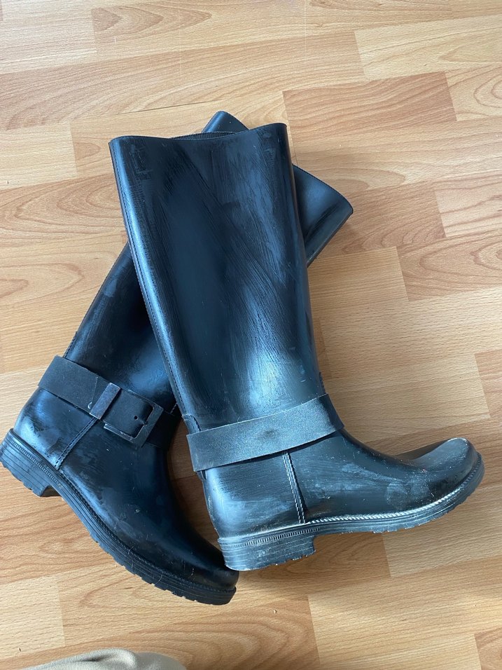 Tokalı Siyah Kadın Dizüstü Bot - Görsel 2