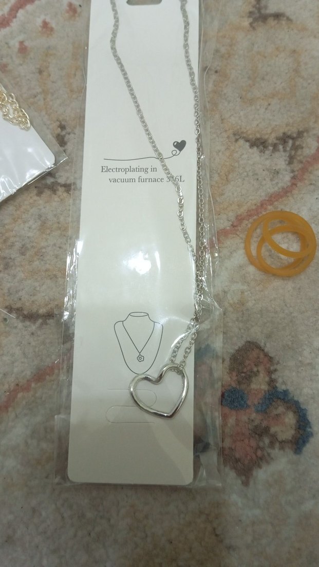 Minimalist Kalp Detaylı Kolye - Görsel 2