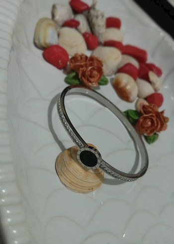 Altın Renkli Elastik Kadın çelik Bileklik Seti - Görsel 7