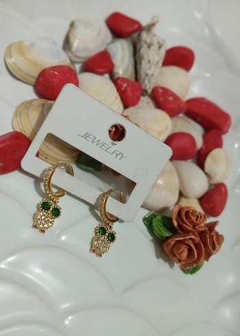 Mini Bohem Altın Renkli çelik 1. sınıf kalite küpeler - Görsel 18