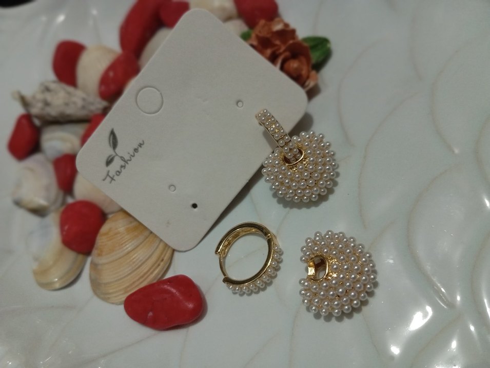 Mini Bohem Altın Renkli çelik 1. sınıf kalite küpeler - Görsel 5