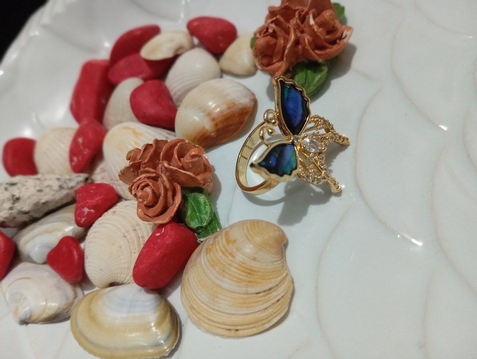 Pembe Kalp Pandora Taşlı Kadın Yüzük - Görsel 5