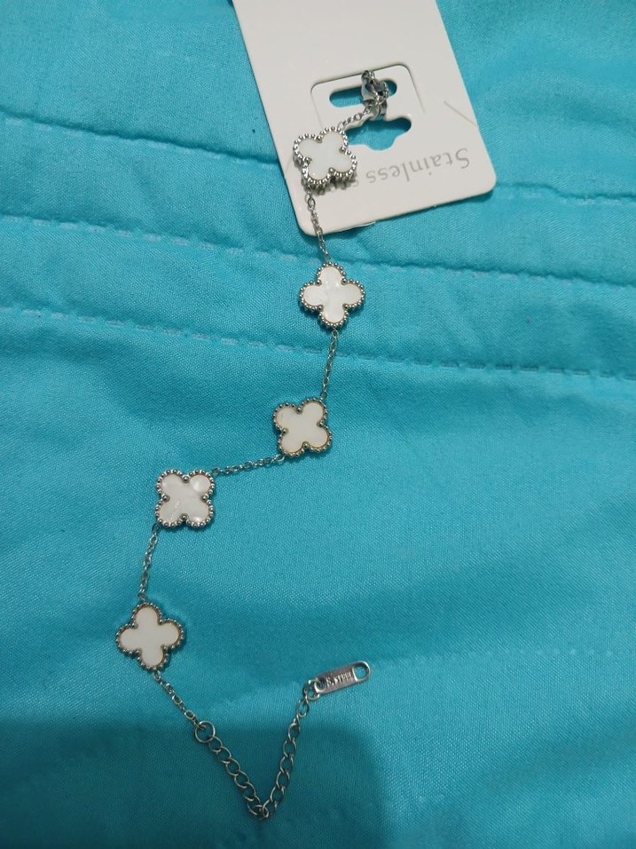 çelik yonca Zincir Detaylı Kadın Bileklik - Görsel 2