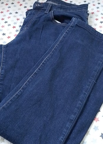 Lacivert Denim Pantolon