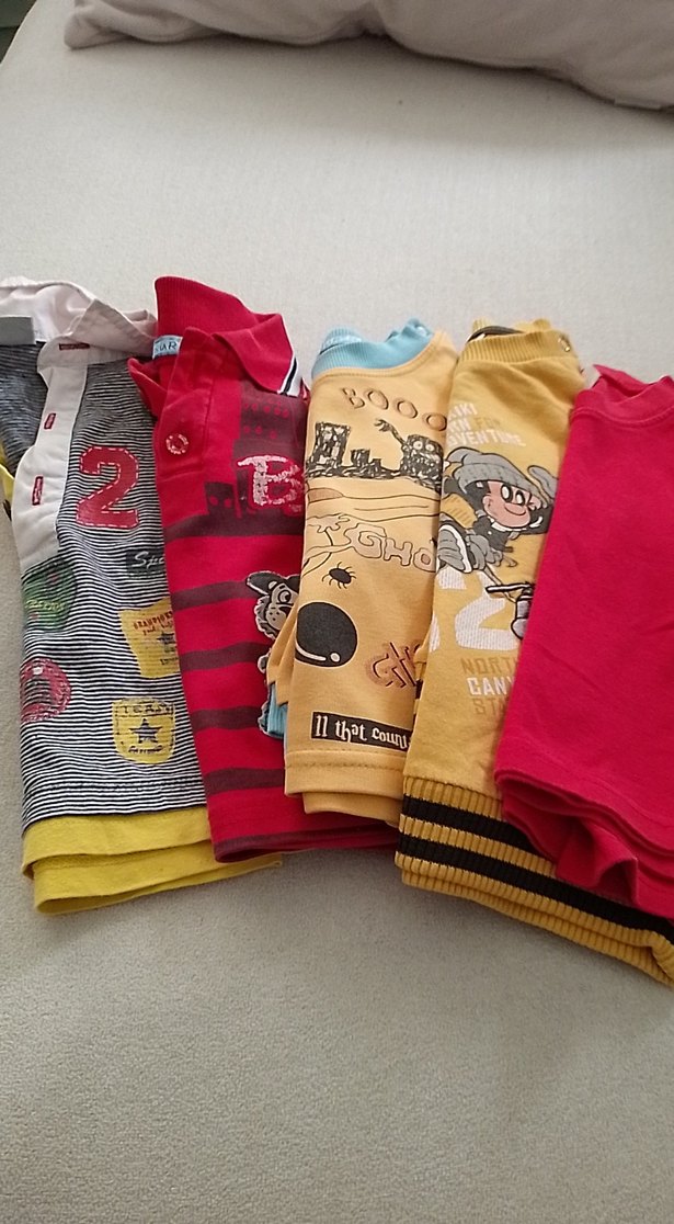 Erkek Çocuk Sarı Baskılı Sweatshirt - Görsel 2