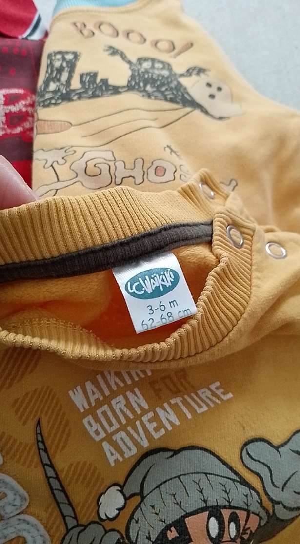 Erkek Çocuk Sarı Baskılı Sweatshirt - Görsel 3