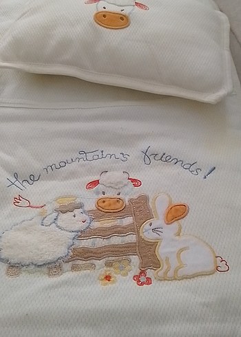 Nakışlı Beyaz Çocuk alt açma - Görsel 3