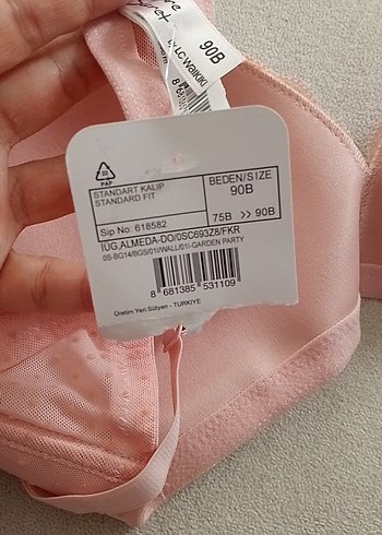 Pembe Bohem Midi Sütyen - Görsel 3