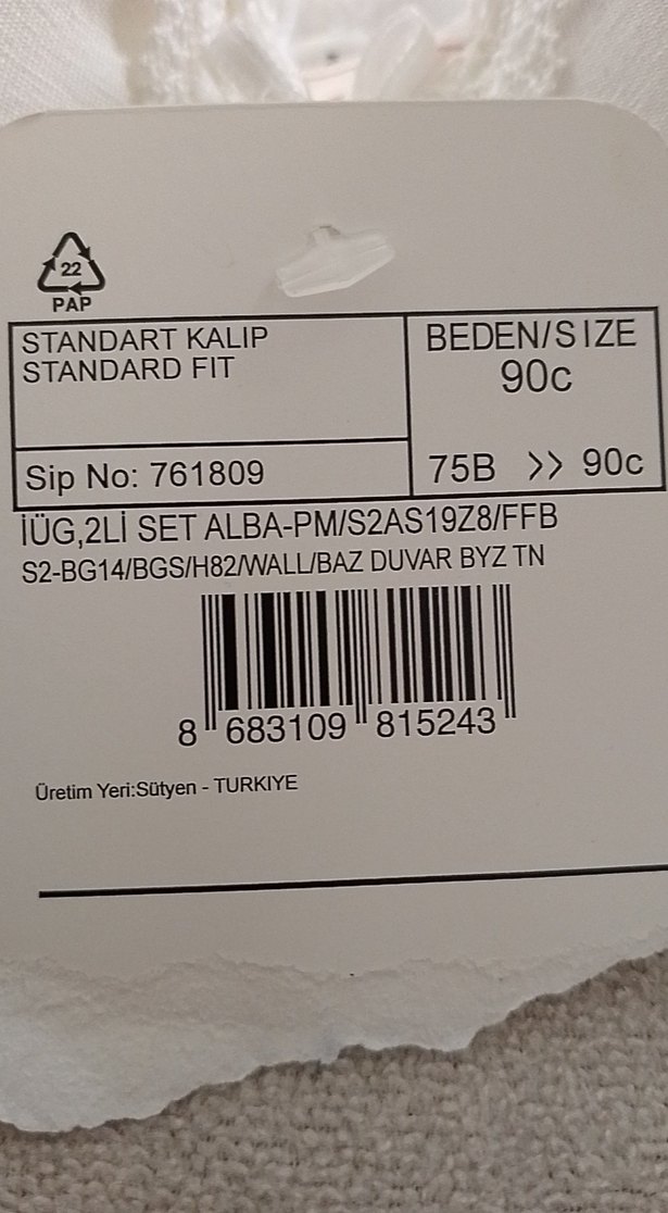 Beyaz Minimalist Bohem Sütyen - Görsel 3