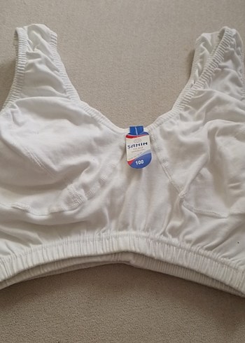 Beyaz Rahat Pamuklu Sütyen - Görsel 2