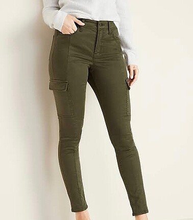 H&M H&m haki kargo pantolon