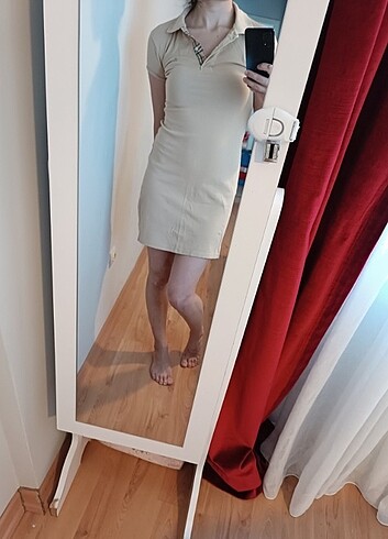 Burberry kısa elbise