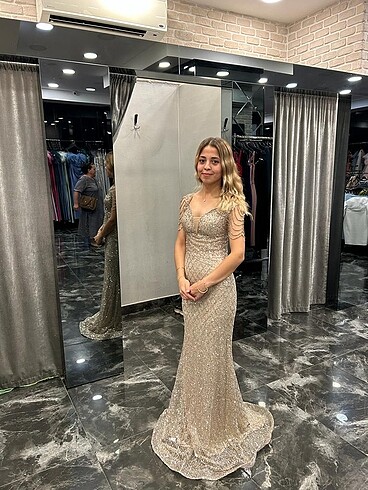 36 Beden Nişan elbisesi