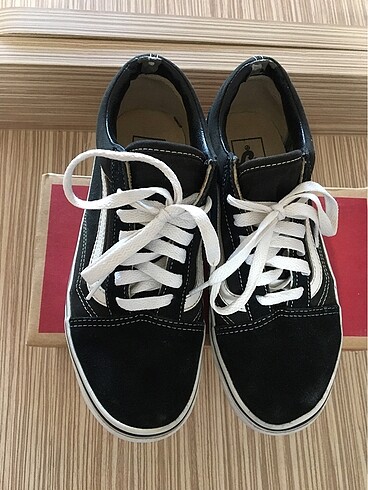 36,5 Beden siyah Renk vans old skool