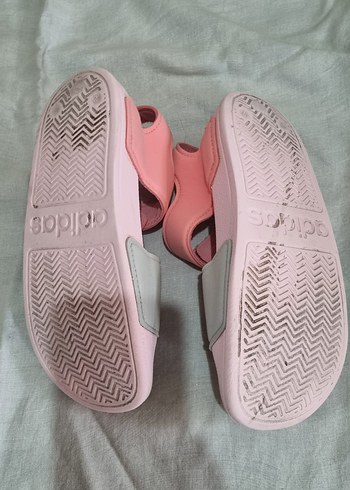 Kız Çocuk Pembe Adidas Bantlı Sandalet - Görsel 3