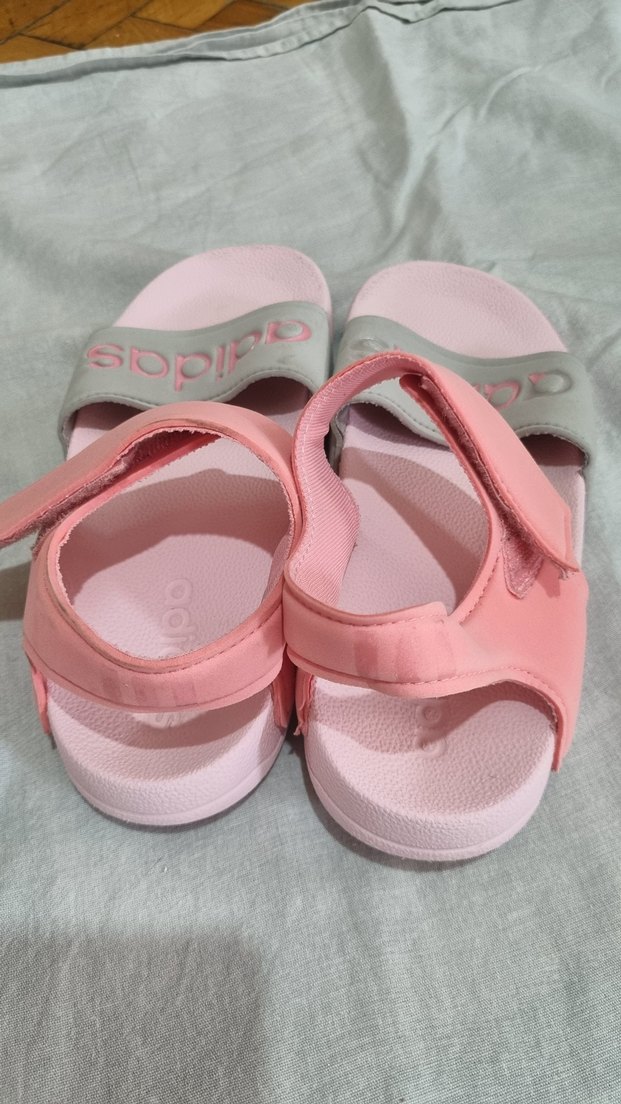 Kız Çocuk Pembe Adidas Bantlı Sandalet - Görsel 2