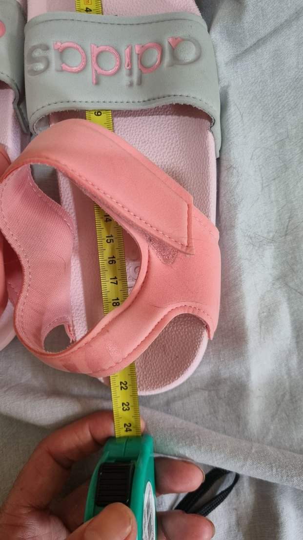Kız Çocuk Pembe Adidas Bantlı Sandalet - Görsel 5