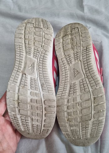 adidasKız Çocuk Pembe Cırt Cırtlı Spor Ayakkabı - Görsel 5