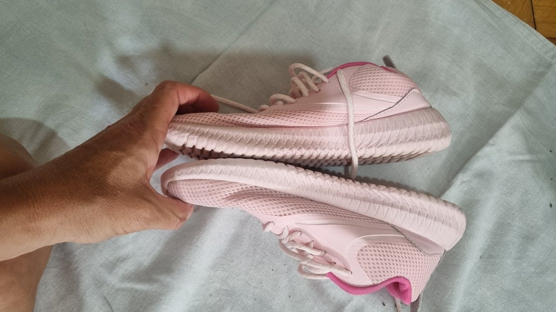 reebok Pembe Bağcıklı  Ayakkabısı - Görsel 3