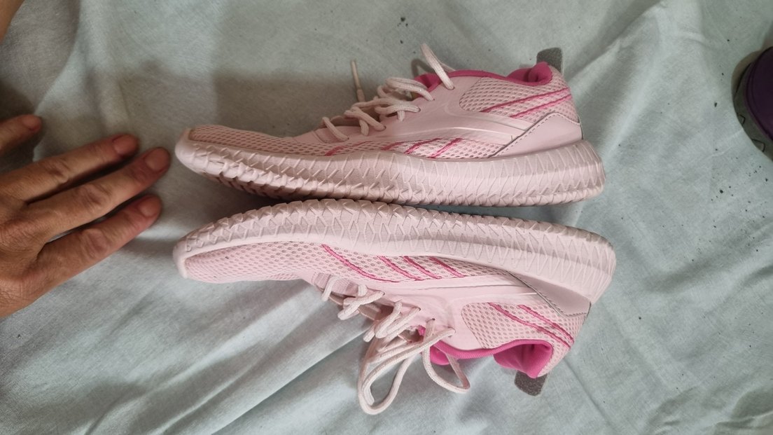 reebok Pembe Bağcıklı  Ayakkabısı - Görsel 4