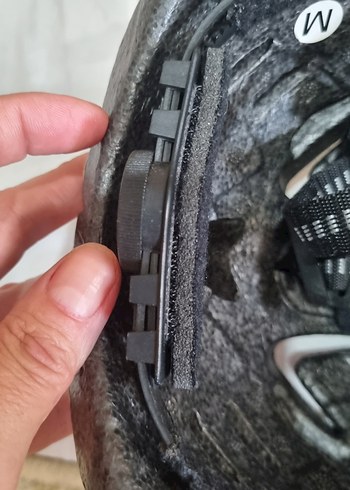 Decathlon Mor Baskılı Bisiklet Kaskı