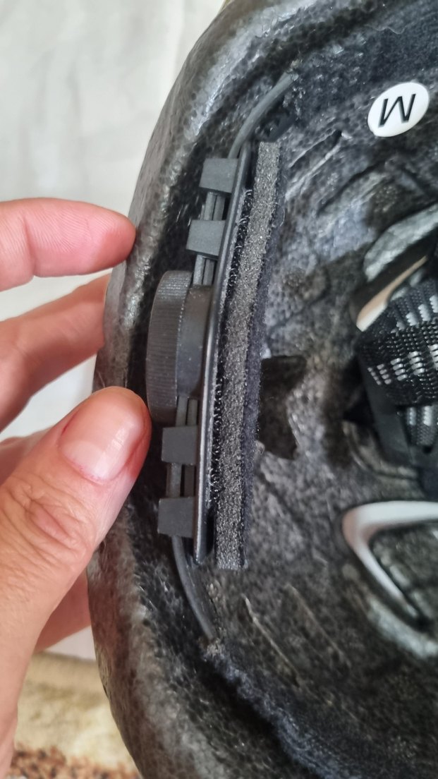 Mor Baskılı Bisiklet Kaskı - Görsel 2