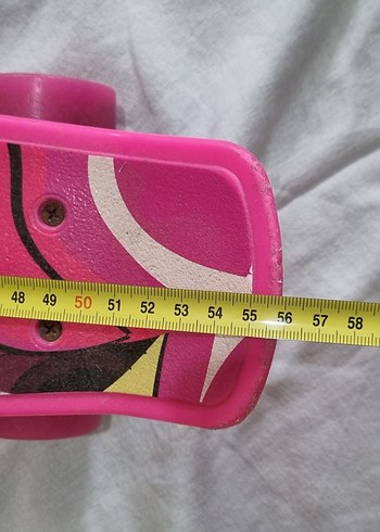 Renkli Desenli Pembe Çocuk Kaykay - Görsel 5