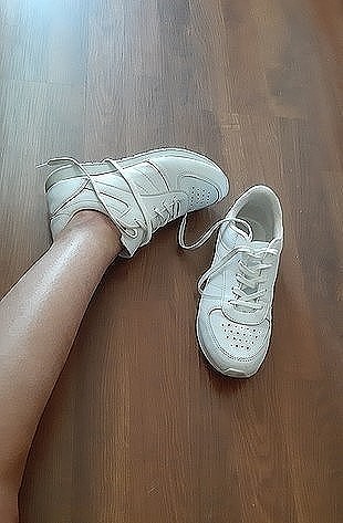 38 Beden beyaz Renk beyaz sneaker