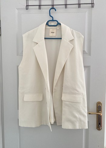 Kadın Beyaz Blazer Ceket&Yelek