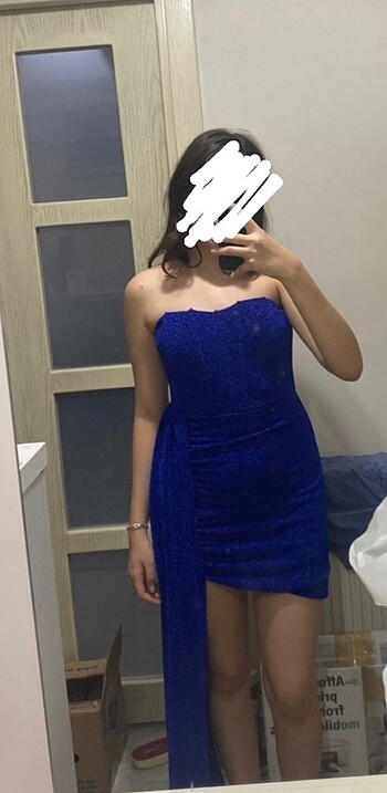 Diğer Mezuniyet elbisesi Saks Mavisi Abiye ModaÇelikler