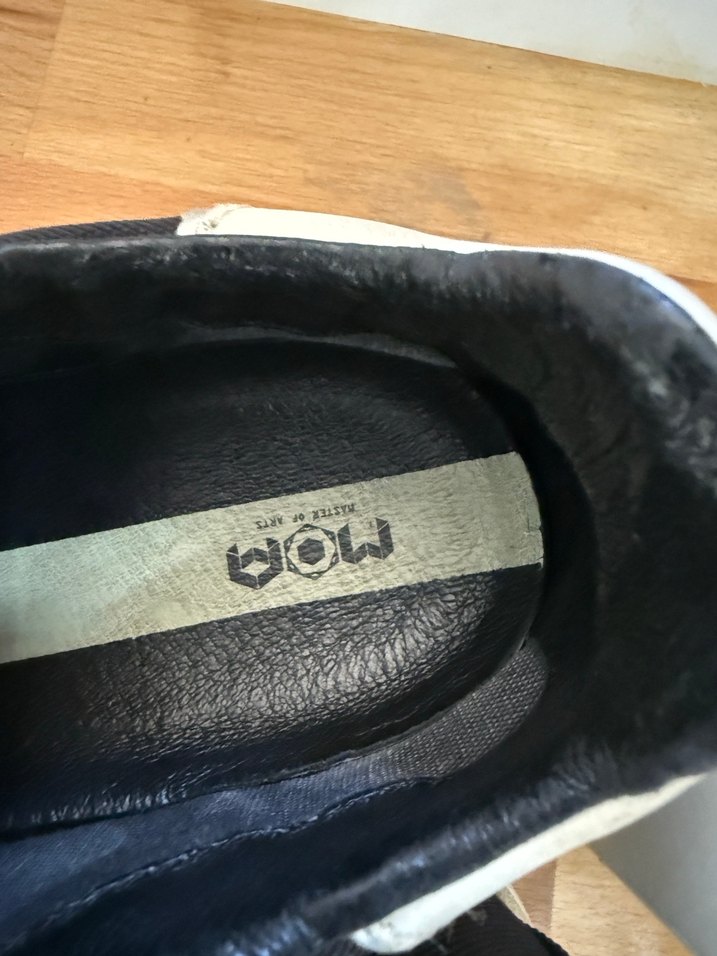 Erkek Siyah Spor Ayakkabı Velcro Detaylı - Görsel 4