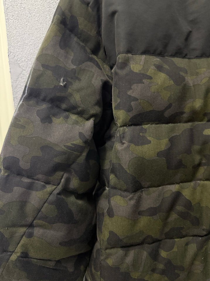 Erkek Kamuflaj Desenli Fermuarlı Mont - Görsel 5