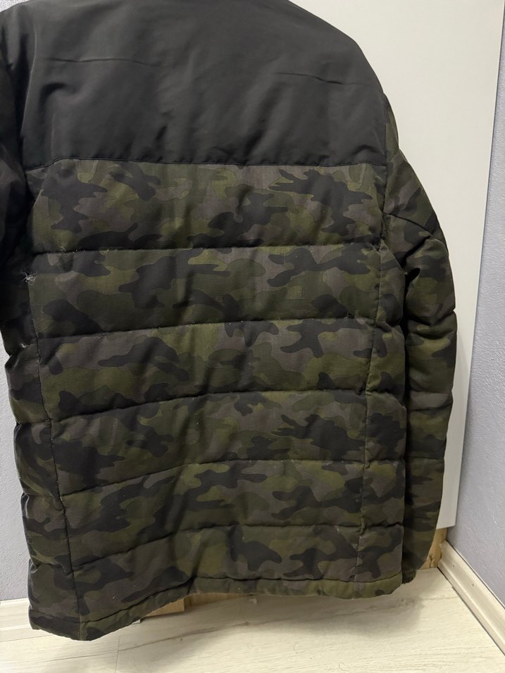 Erkek Kamuflaj Desenli Fermuarlı Mont - Görsel 4