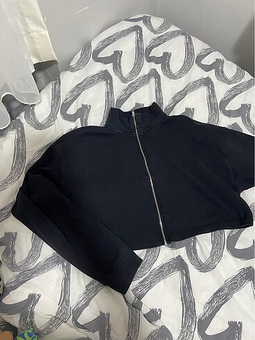 Crop hırka