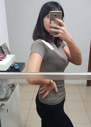 Diğer Kısa kollu boğazlı