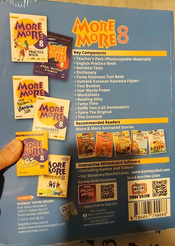 More More 8 Fame Fenomen İngilizce Test Kitabı - Görsel 2