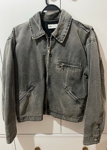 Zara denim ceket - Görsel 2