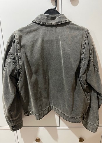 Zara denim ceket - Görsel 4