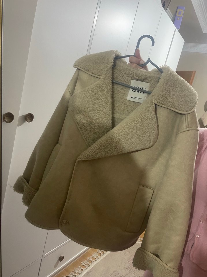 Zara viral ceket mont - Görsel 3