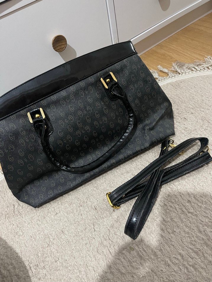 Vintage model kol çantası - Görsel 4